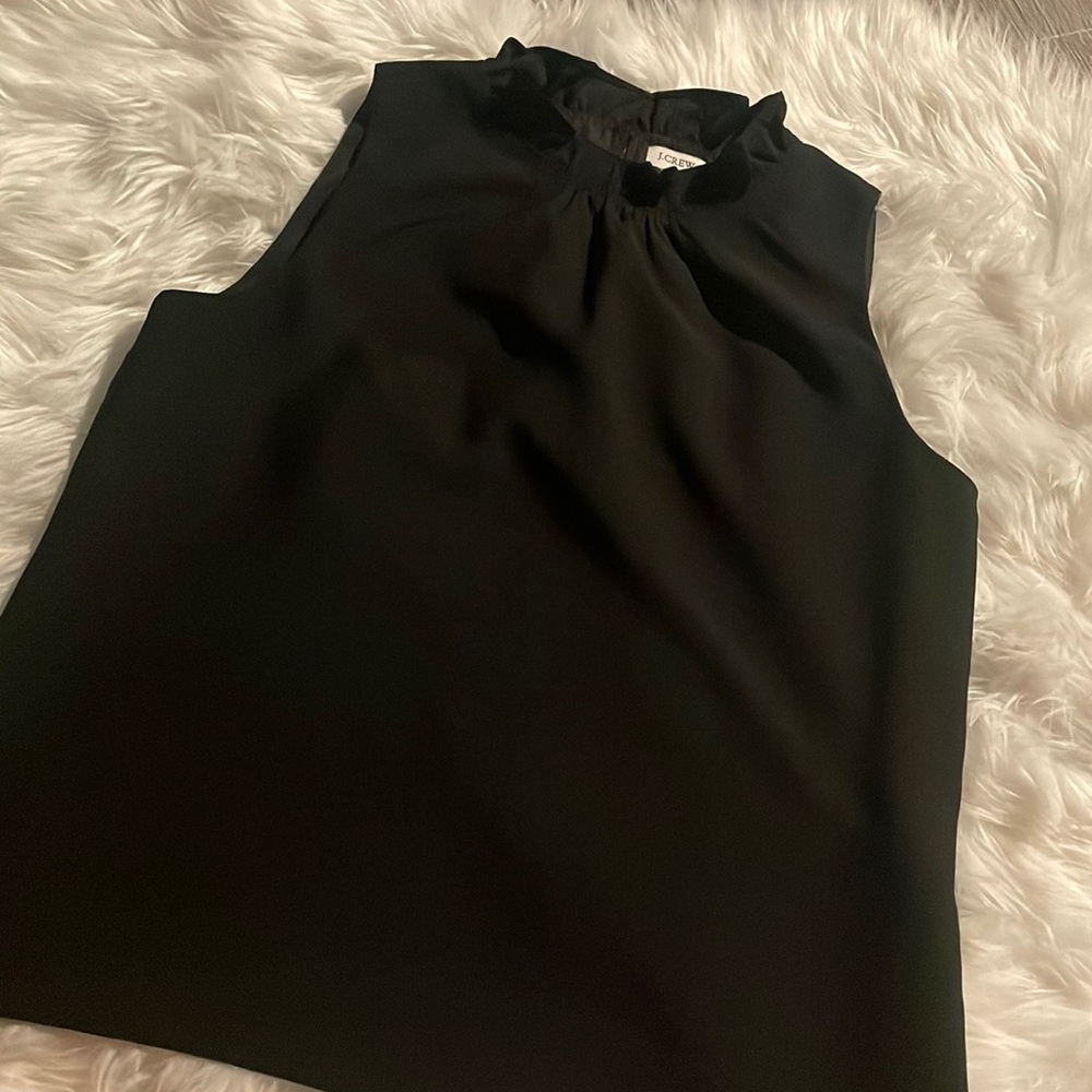 Jcrew black blouse